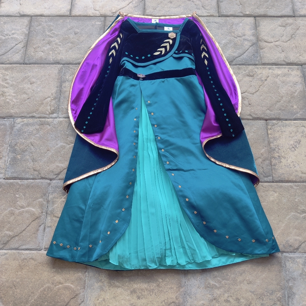 Disney Store Deluxe Frozen 2 Queen Ana Dress